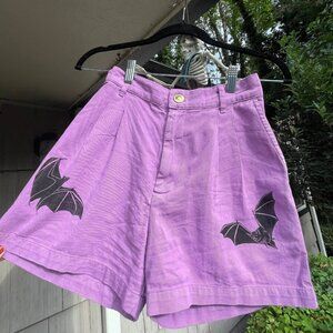 Big Bud Press Bat Shorts, XXS Women's